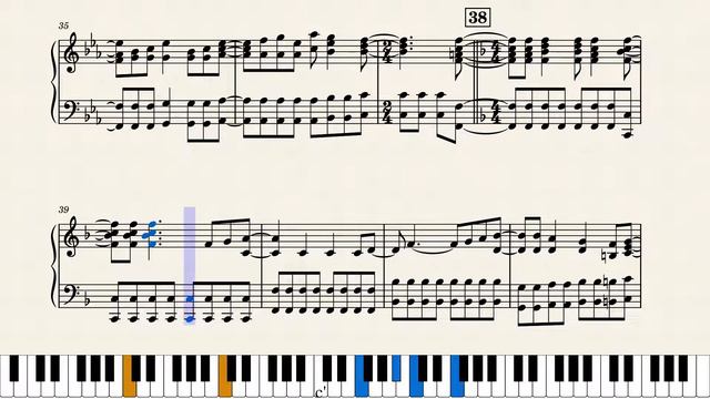 Piano Solo: Super Password (Theme) смотреть онлайн