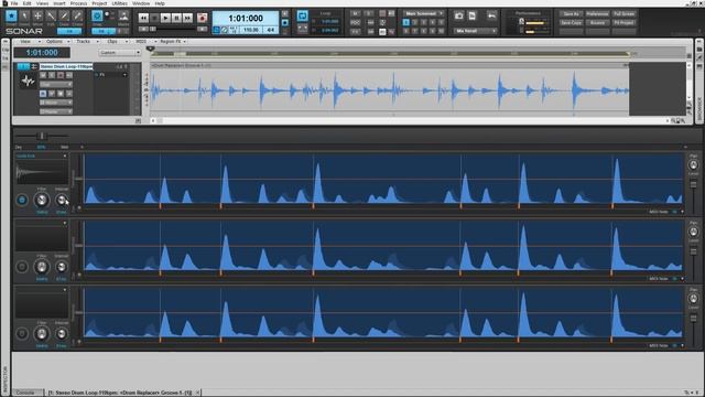 Extracting Hits from Loops using Drum Replacer - Cakewalk Software смотреть онлайн