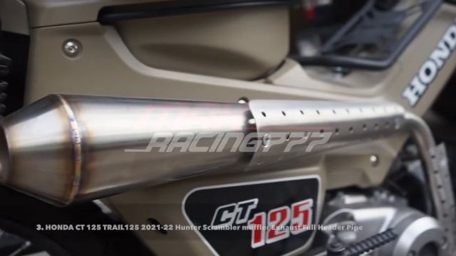 Honda CT125 Hunter Cub Trail - 21 trail125 Fitted Accessories BY MAX RACING777 - Centaumotor part.2 смотреть онлайн
