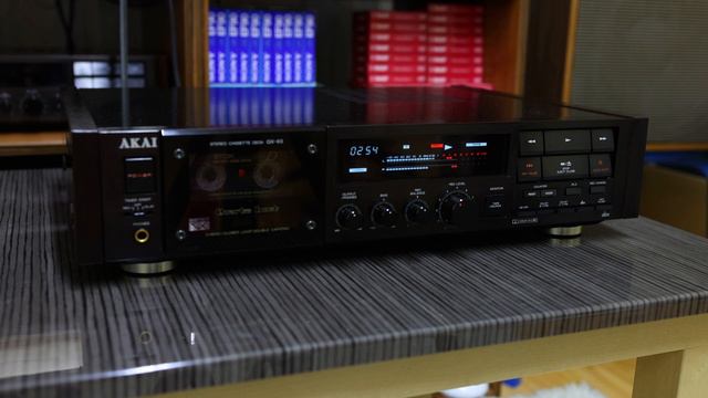 AKAI GX 93 Демонстрация работоспособности смотреть онлайн