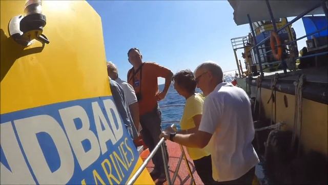 Подводная лодка 'Синдбад' Египет Хургада смотреть онлайн