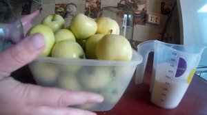 Компот из цельных яблок на зиму белый налив