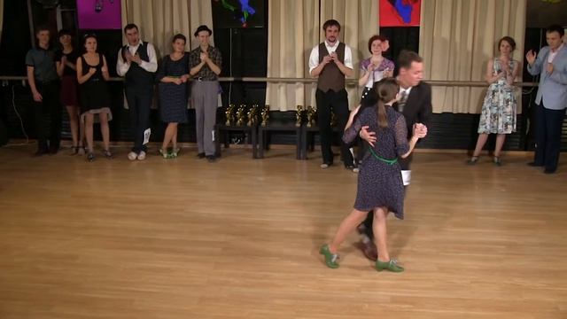Anna Yakshina & Dmitry Vostrikov - Balboa Finals at Sultans of Swing 2014 смотреть онлайн