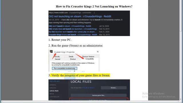 Fix Crusader Kings 2 Not Launching on Windows смотреть онлайн