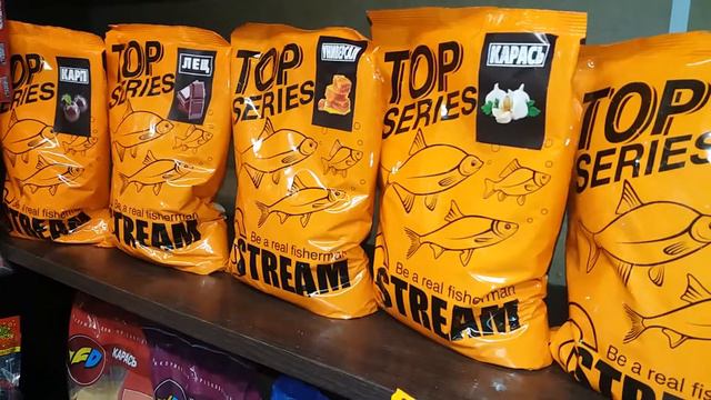 обзор прикормки ТОП серии от Gstrim смотреть онлайн