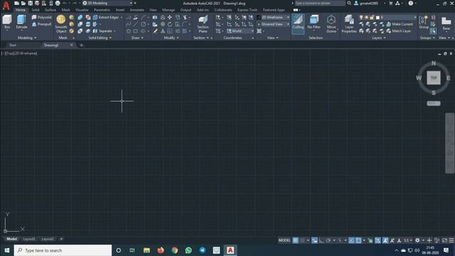 Autocad Tutorial basic commond (part 1) смотреть онлайн