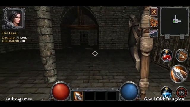 Good Old Dungeon (by Vast Digital Space) - offline dungeon crawler rpg game for Android - gameplay. смотреть онлайн