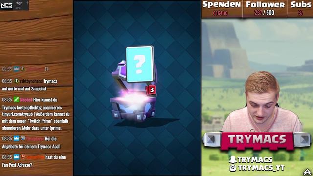 18 SUPER MAGICAL CHEST! WIE OFT ZIEHEN WIR DIE NACHTHEXE?! | Clash Royale Deutsch смотреть онлайн