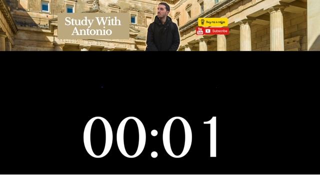 6-Hour Live Study With Me At The Library [Background Noise] - Study With Antonio, 50-10 Pomodoro смотреть онлайн