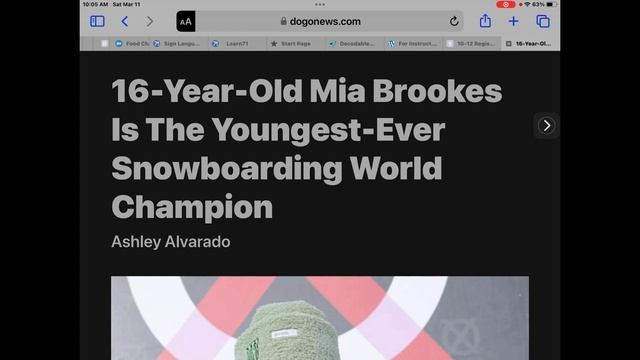 Reader View in Safari on an iPad смотреть онлайн