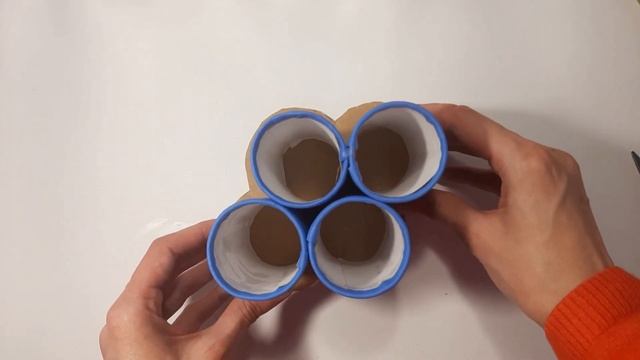 Как сделать органайзер для канцелярии из картона своими руками// DIY organizer for office смотреть онлайн