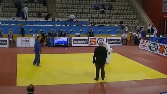 Валерий Муравьев. Чемпионат Европы по дзюдо среди мастеров. Прага, Чехия 2014 год. смотреть онлайн