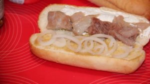 Хот дог с селедкой  - самая простая, быстрая и вкусная закуска!