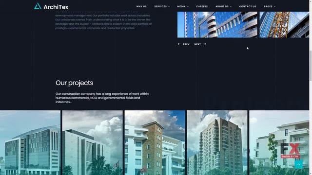 Construction Company HTML Responsive Website Template TMT Octavian No смотреть онлайн
