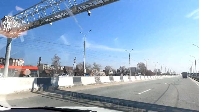 Поездка в Россию! Дорога от аэропорта Толмачево до Новосибирска смотреть онлайн
