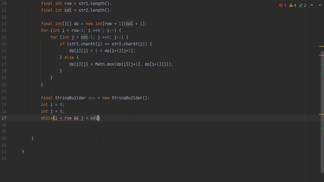 17 - Shortest Common Supersequence - Final DP solution in Java смотреть онлайн