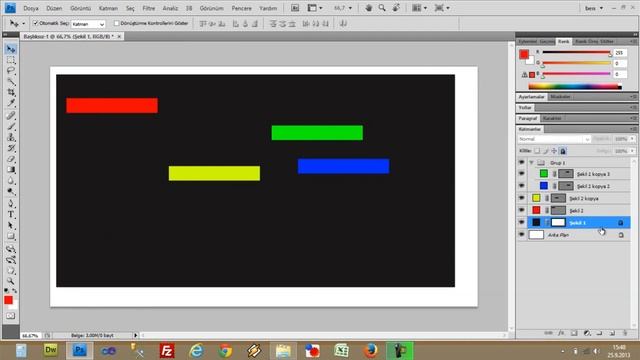 Photoshop - 5 - Selection Tool ile Seçme, Kopyalama, Katman Seçme ve Sıralama [Eğitim Setleri] смотреть онлайн