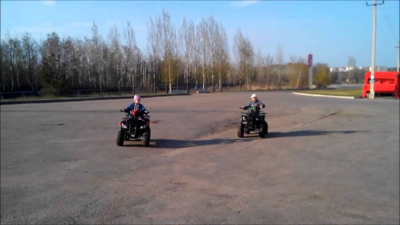 Квадроциклы QUAD Hammer и QUAD Yeti 125cc смотреть онлайн