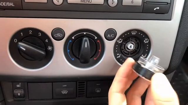 Регуляторы крутилки печки Форд Фокус смотреть онлайн