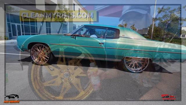 Tiffany Rose LS2 73 Chevy Caprice Donk on Rosegold 26" Savinis смотреть онлайн