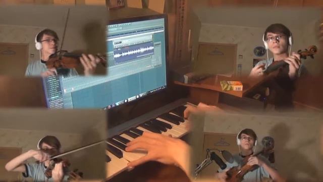 PressTheButton - Gravity Falls Opening Theme Cover + Violin смотреть онлайн