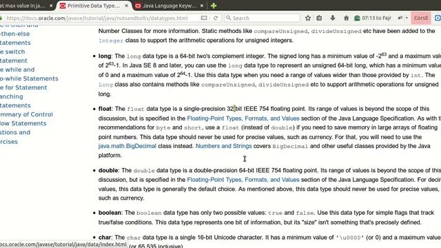 Java 4 Complete Beginners (Arabic) - 3.Introduction To Java Data Types смотреть онлайн