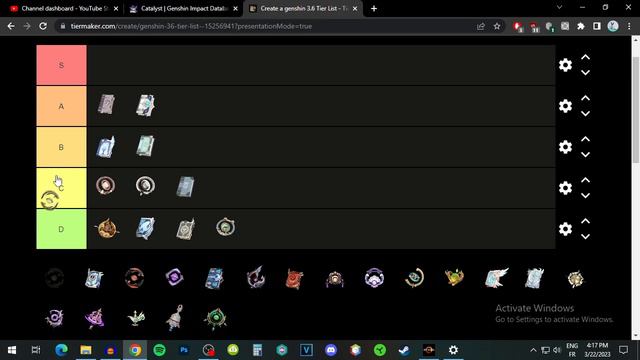 Most f2p Character in a While ? Baizhu Weapons (Catalysts) Tier list | Genshin Impact 3.6 смотреть онлайн