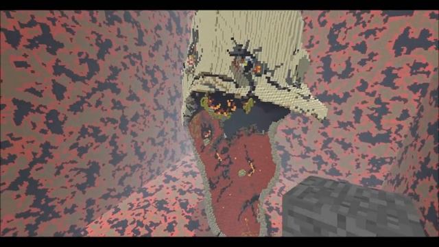 Amnesia Monster Head in MineCraft смотреть онлайн