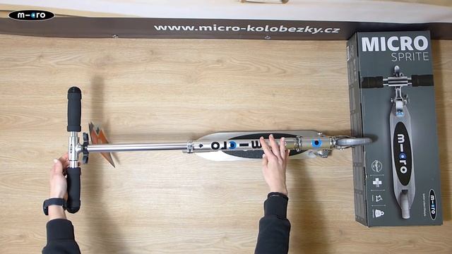 Unboxing - Koloběžka Micro Sprite Alu смотреть онлайн