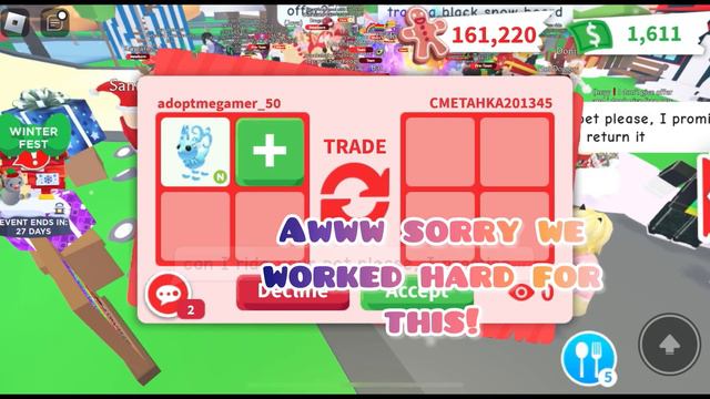 TRADING NEON FLEUR DE ICE ADOPT ME! ROBLOX W F L? смотреть онлайн