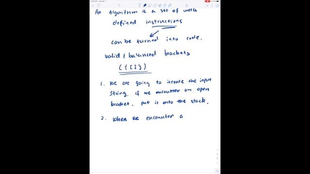 Valid Parentheses solution || to determine balanced brackets solution смотреть онлайн