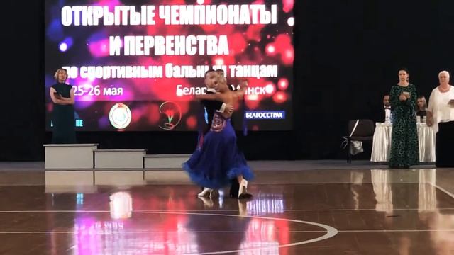 Чемпионат 2 этап Егор Косяков - Анна Навойчик Танго Презентация смотреть онлайн