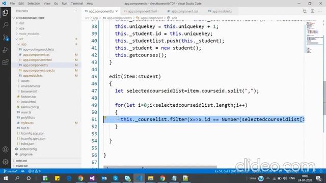 Handling Multiple Check boxes In Angular - PART 3 смотреть онлайн