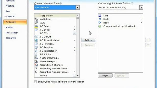 Excel 2010 Tutorial Compare and Merge Workbooks Microsoft Training Lesson 16.5 смотреть онлайн