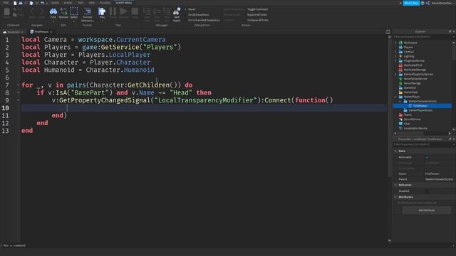 ROBLOX STUDIO | How to add First Person to your Experience смотреть онлайн
