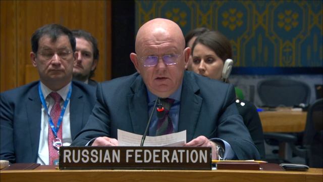 EoV By Amb.Nebenzia Before UNSC Vote On A Russia-proposed Amendment (humanitarian Access To Gaza)
