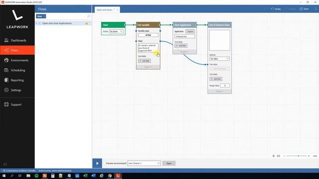 How to Open and Close Applications in Leapwork RPA - Tutorial смотреть онлайн