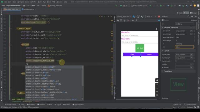 5.1 Androidstudio kotlin - Xử lý sự kiện trên View kotlin part 1 - setOnClickListener kotlin смотреть онлайн