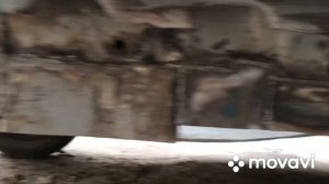 Шевролет Ланос пороги из профтрубы сварка полный окрас антикор