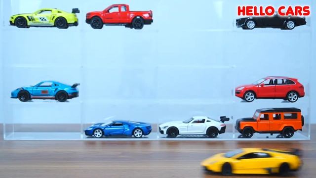 My Diecast Car Collection Welly 1/34 and Welly 1/43 - Unboxing and Review Model Cars From Table смотреть онлайн