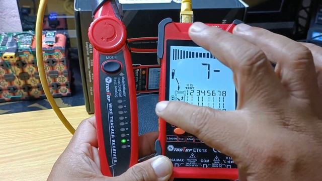 Network Cable Tester Multimeter 2 in 1 | TOOLTOP ET618 смотреть онлайн