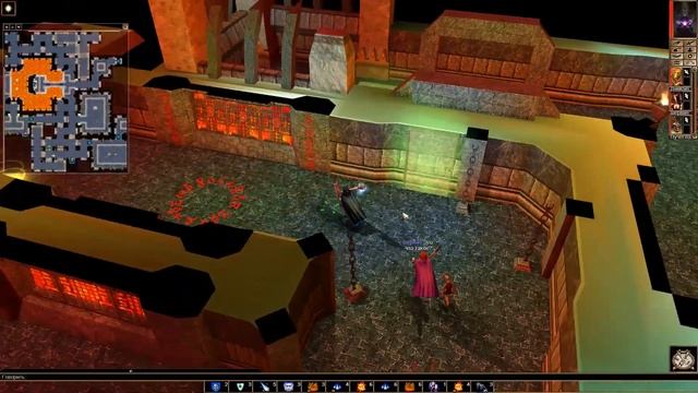 Neverwinter Nights Hordes of the Underdark Серия 3 Навещаем Жнеца и спускаемся на следующий уровень смотреть онлайн