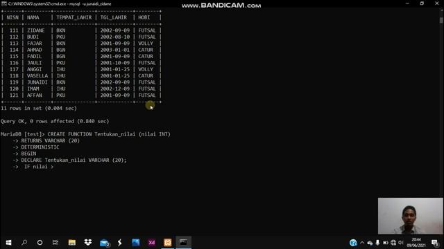 Stored Function, Stored Procedure dan Exception Handler Pada MYSQL || Sistem Basis Data смотреть онлайн