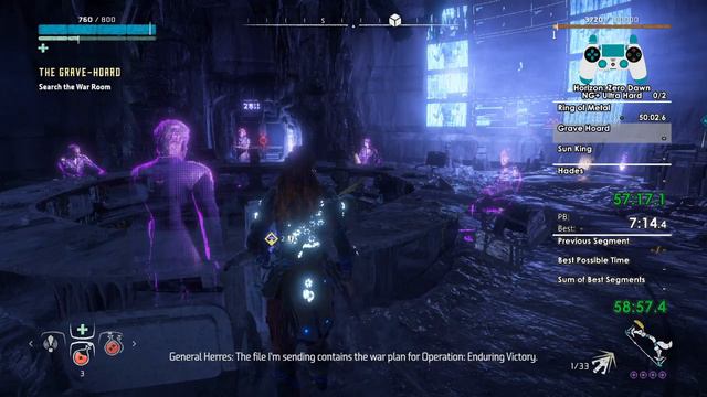 (PB) Horizon: Zero Dawn NG+ Speedrun - 1:52:30 (Ultra Hard, PC) смотреть онлайн