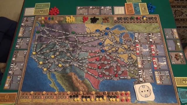Энергосеть - играем в настольную игру, board game Power Grid смотреть онлайн