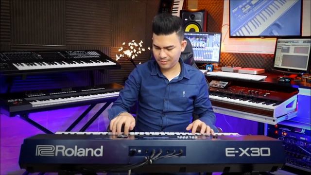 Teclado Arranjador Roland E-X30 - Excelente Para Ritmos Brasileiros смотреть онлайн