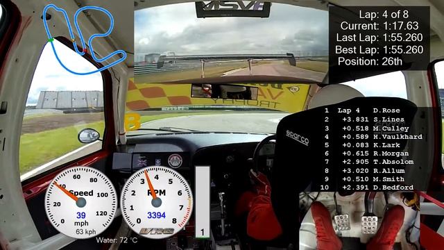 VAG Trophy 2014 Race 1 - Rockingham - Len Simpson - VW Vento VR6 смотреть онлайн