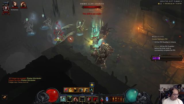 Diablo 3 Season 24 | Livestream [3] Level 70 Necro Farming смотреть онлайн
