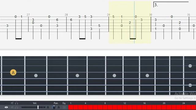 Guitar Tab - Main Theme (Spellforce 2) OST Fingerstyle Tutorial Sheet Lesson #Anp смотреть онлайн