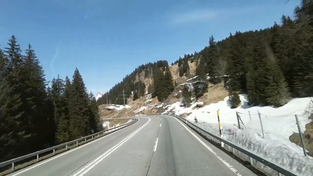Швейцария-Австрия- Германия. Рабочий день дальнобойщика..mp4 смотреть онлайн